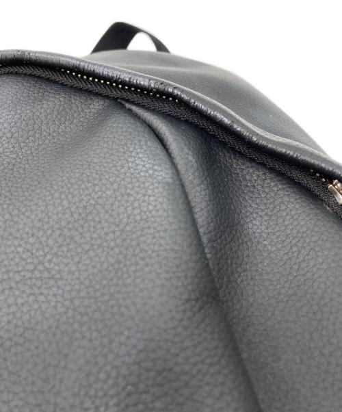 REPLAY（リプレイ）REPLAY (リプレイ) Shrink Leather BackPack ブラックの古着・服飾アイテム