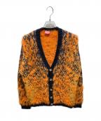 DIESELディーゼル）の古着「ニットカーディガン」｜オレンジ