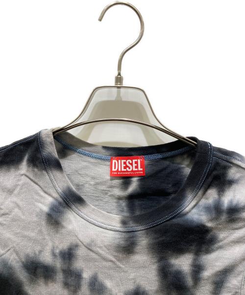 DIESEL（ディーゼル）DIESEL (ディーゼル) タイダイ染めタンクトップ ブラック サイズ:Sの古着・服飾アイテム