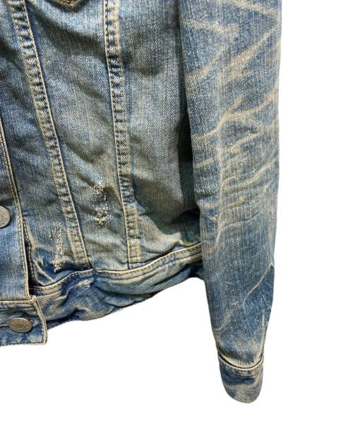 Hysteric Glamour（ヒステリックグラマー）Hysteric Glamour (ヒステリックグラマー) バックデザインデニムジャケット ブルー サイズ:FREEの古着・服飾アイテム