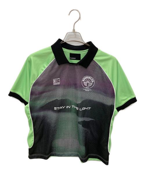 RASSVET（ラスベート）RASSVET (ラスベート) FC FOOTBALL SS JERSEY グリーン サイズ:Lの古着・服飾アイテム