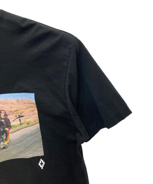 MARCELO BURLON（マルセロバーロン）MARCELO BURLON (マルセロバーロン) EASY RIDER (イージーライダー) プリントTシャツ ブラック サイズ:XLの古着・服飾アイテム