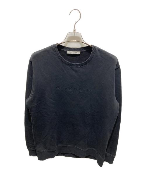 GIVENCHY（ジバンシィ）GIVENCHY (ジバンシィ) ロゴスウェット ブラック サイズ:Mの古着・服飾アイテム