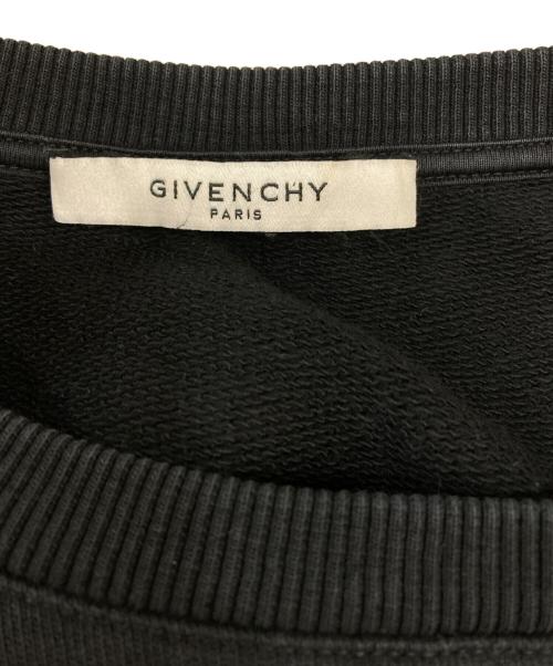 GIVENCHY（ジバンシィ）GIVENCHY (ジバンシィ) ロゴスウェット ブラック サイズ:Mの古着・服飾アイテム