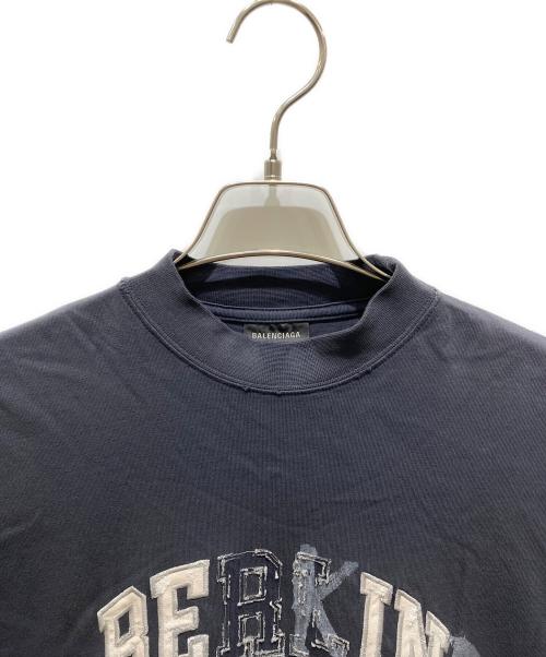 BALENCIAGA（バレンシアガ）BALENCIAGA (バレンシアガ) 23AW Be Kind Tee ネイビー サイズ:1の古着・服飾アイテム