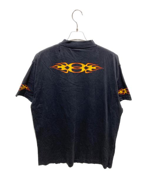 BALENCIAGA（バレンシアガ）BALENCIAGA (バレンシアガ) 24SS FLAME SHORT SLEEVE T-SHIRT ブラック サイズ:2の古着・服飾アイテム