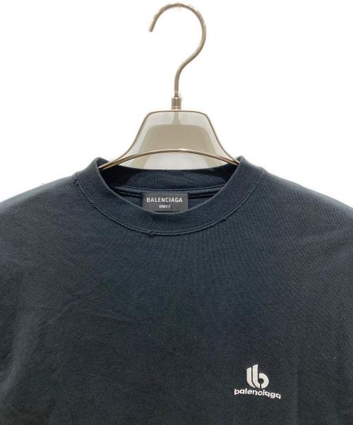 BALENCIAGA（バレンシアガ）BALENCIAGA (バレンシアガ) 22SS Embroidered Double B Logo ブラック サイズ:2の古着・服飾アイテム