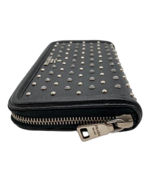 PRADA（プラダ）PRADA (プラダ) 長財布 ブラックの古着・服飾アイテム