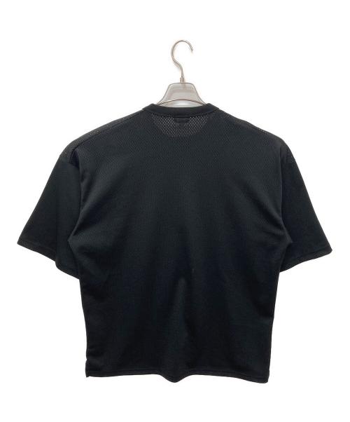 Schott（ショット）Schott (ショット) MESH HENRYNECK T-SHIRT　メッシュヘンリーネックTシャツ ブラック サイズ:Lの古着・服飾アイテム