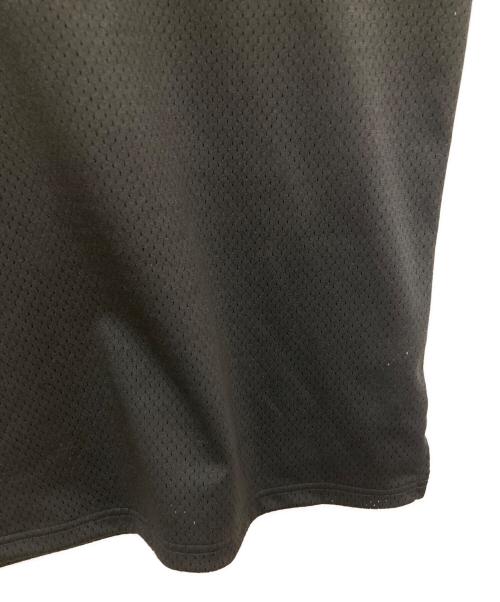 Schott（ショット）Schott (ショット) MESH HENRYNECK T-SHIRT　メッシュヘンリーネックTシャツ ブラック サイズ:Lの古着・服飾アイテム