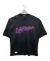 Schott（ショット）の古着「MESH HENRYNECK T-SHIRT　メッシュヘンリーネックTシャツ」｜ブラック