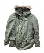 GREENBRIERグリーンブライヤー）の古着「N-3Bタイプコート」｜グリーン