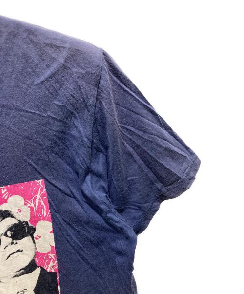 Hysteric Glamour（ヒステリックグラマー）Hysteric Glamour (ヒステリックグラマー) プリントTシャツ ネイビー サイズ:Ｍの古着・服飾アイテム