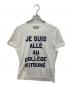 maison kitsune（メゾンキツネ）の古着「半袖カットソー」｜ホワイト