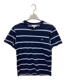 LACOSTE（ラコステ）の古着「半袖カットソー」｜ネイビー