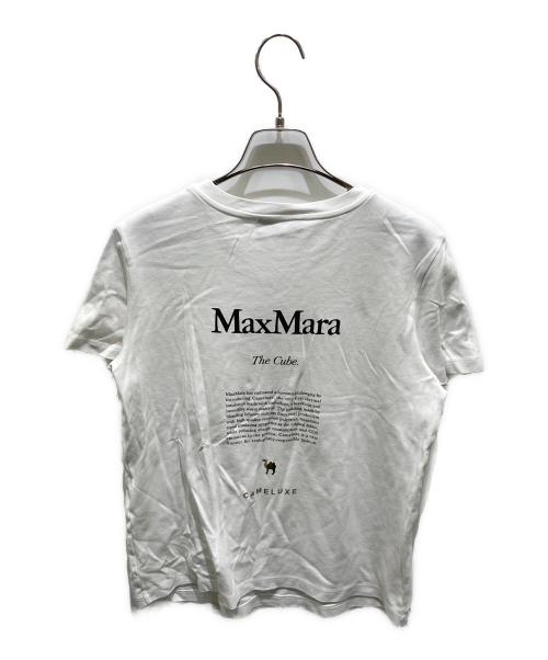 'S Max Mara（エスマックスマーラ）'S Max Mara (エスマックスマーラ) GILBERT Crewneck T shirt ホワイト サイズ:Ｓの古着・服飾アイテム