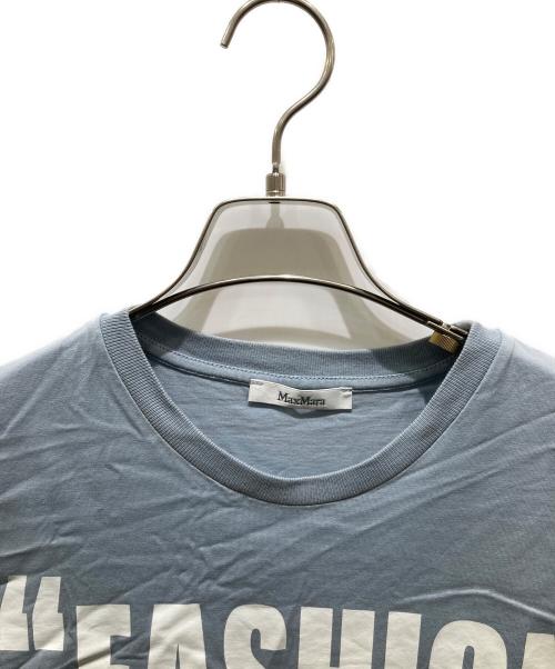 MaxMara（マックスマーラ）MaxMara (マックスマーラ) 半袖カットソー ブルー サイズ:Ｓの古着・服飾アイテム
