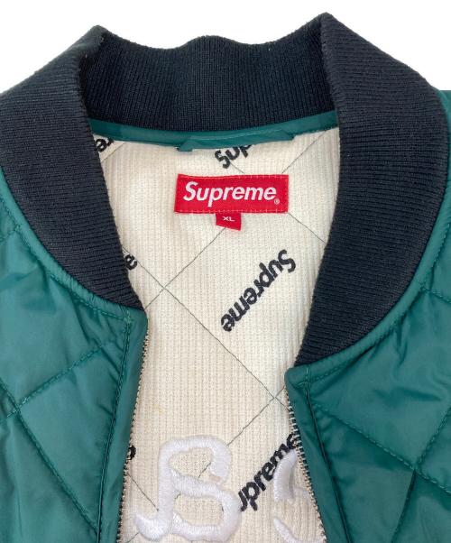 SUPREME（シュプリーム）SUPREME (シュプリーム) dead prez (デッドプレズ) Quilted Work Jacket グリーン サイズ:XLの古着・服飾アイテム