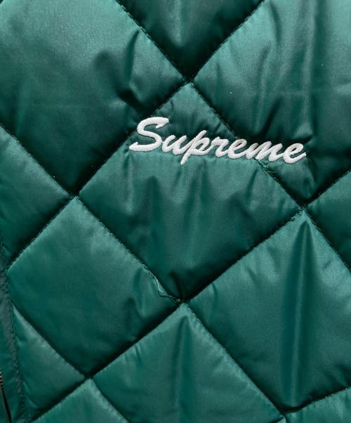 SUPREME（シュプリーム）SUPREME (シュプリーム) dead prez (デッドプレズ) Quilted Work Jacket グリーン サイズ:XLの古着・服飾アイテム
