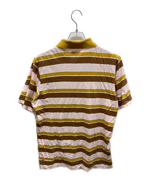 SUPREME（シュプリーム）SUPREME (シュプリーム) Ｍulti Stripe Polo ピンク×イエロー サイズ:Ｌの古着・服飾アイテム