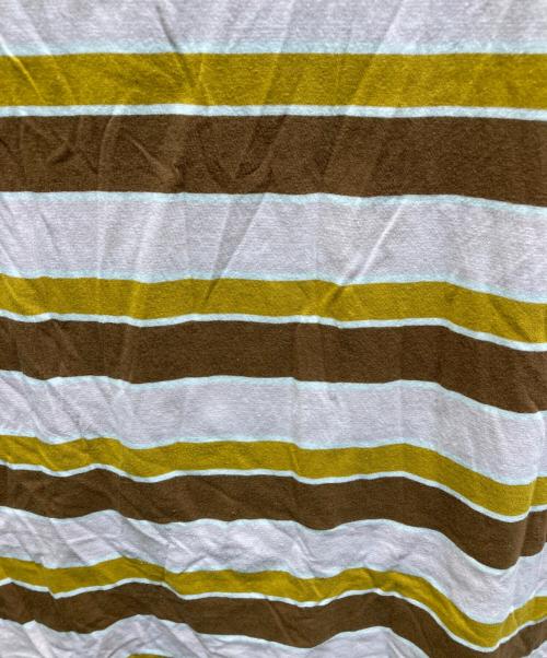 SUPREME（シュプリーム）SUPREME (シュプリーム) Ｍulti Stripe Polo ピンク×イエロー サイズ:Ｌの古着・服飾アイテム