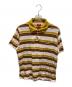 SUPREME（シュプリーム）の古着「Ｍulti Stripe Polo」｜ピンク×イエロー