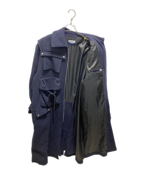 MAISON SPECIAL（メゾンスペシャル）MAISON SPECIAL (メゾンスペシャル) ハイパーマルチポケットプライムオーバーコート ネイビー サイズ:2の古着・服飾アイテム