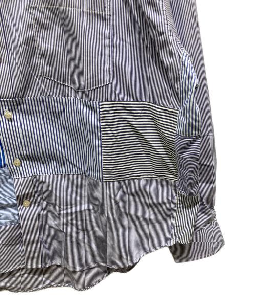 UNCHANGING LOVE（アンチェンジングラブ）UNCHANGING LOVE (アンチェンジングラブ) Crazy Pattern L/S Shirts ブルー サイズ:XLの古着・服飾アイテム