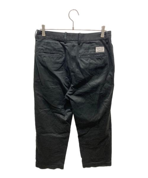 WACKO MARIA（ワコマリア）WACKO MARIA (ワコマリア) 2タックパンツ ブラック サイズ:Mの古着・服飾アイテム