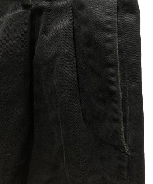 WACKO MARIA（ワコマリア）WACKO MARIA (ワコマリア) 2タックパンツ ブラック サイズ:Mの古着・服飾アイテム