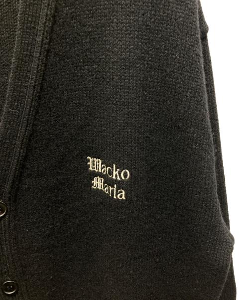 WACKO MARIA（ワコマリア）WACKO MARIA (ワコマリア) wacko maria classic knit cardigan ブラック サイズ:Sの古着・服飾アイテム