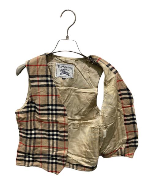 Burberry's（バーバリーズ）Burberry's (バーバリー) ノヴァチェックベスト ベージュ サイズ:Ｓの古着・服飾アイテム