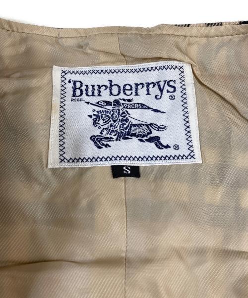 Burberry's（バーバリーズ）Burberry's (バーバリー) ノヴァチェックベスト ベージュ サイズ:Ｓの古着・服飾アイテム