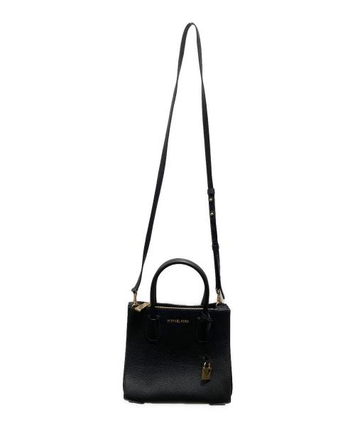 MICHAEL KORS（マイケル・コース）MICHAEL KORS (マイケル・コース) 2WAYバッグ ブラックの古着・服飾アイテム