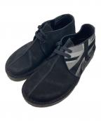 CLARKSクラークス）の古着「Desert Trek UNION JACK　13713」｜ブラック