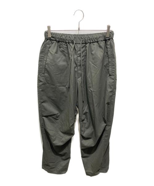 MARKAWARE（マーカウェア）MARKAWARE (マーカウェア) ORGANIC WOOL TYPEWRITER EASY ARMY TROUSERS カーキ サイズ:2の古着・服飾アイテム