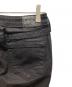 中古・古着 TRUE RELIGION (トゥルー レリジョン) フレアブラックデニムパンツ ブラック サイズ:28：9000円