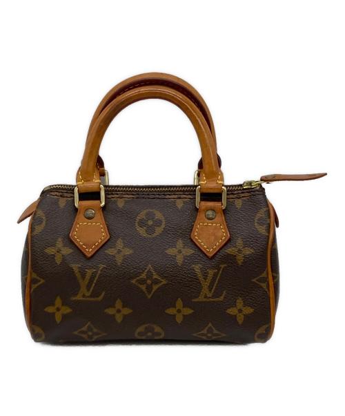LOUIS VUITTON（ルイ ヴィトン）LOUIS VUITTON (ルイ ヴィトン) ミニボストンバッグ ブラウンの古着・服飾アイテム