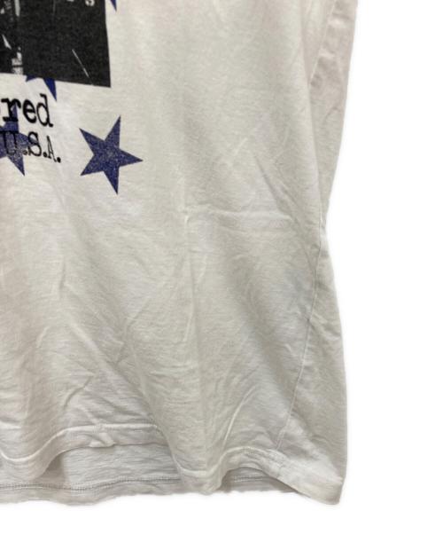 Hysteric Glamour（ヒステリックグラマー）Hysteric Glamour (ヒステリックグラマー) プリントTシャツ ホワイト サイズ:Ｌの古着・服飾アイテム