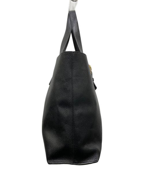 VERSACE JEANS COUTURE（ヴェルサーチ ジーンズクチュール）VERSACE JEANS COUTURE (ヴェルサーチ ジーンズクチュール) ハンドバッグ ブラックの古着・服飾アイテム