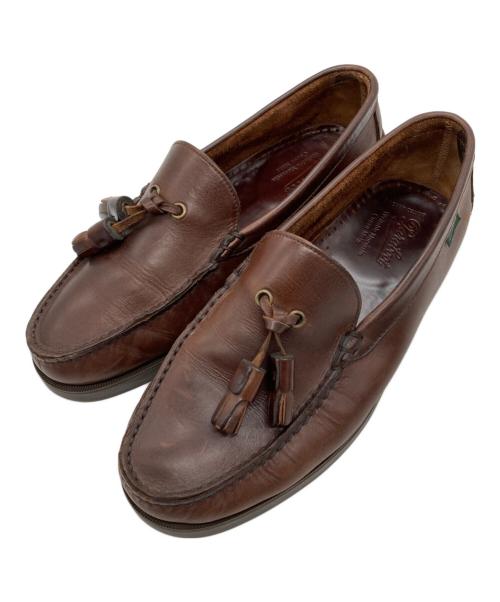PARABOOT（パラブーツ）PARABOOT (パラブーツ) タッセルローファー ブラウン サイズ:6の古着・服飾アイテム