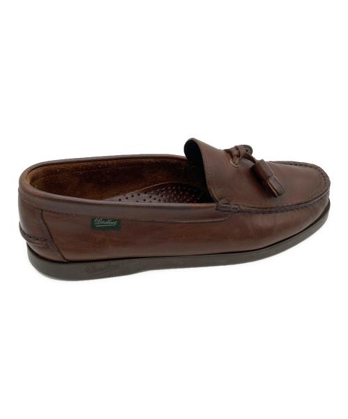 PARABOOT（パラブーツ）PARABOOT (パラブーツ) タッセルローファー ブラウン サイズ:6の古着・服飾アイテム