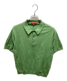 SUPREME（シュプリーム）の古着「ニットポロシャツ」｜グリーン