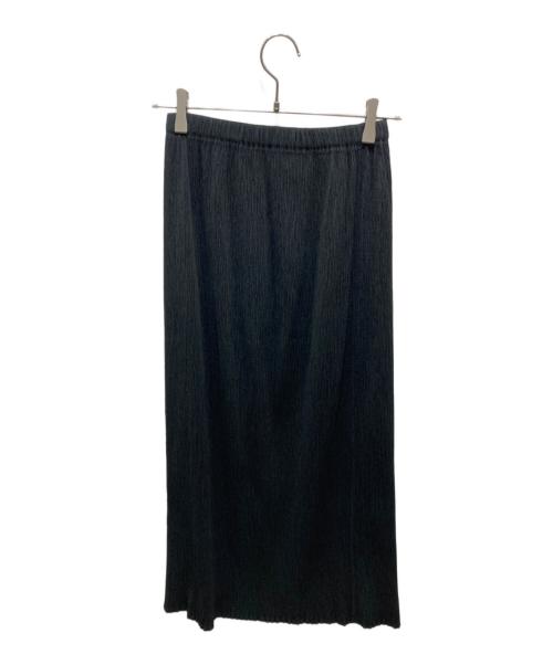 ISSEY MIYAKE（イッセイミヤケ）ISSEY MIYAKE (イッセイミヤケ) プリーツロングスカート ブラック サイズ:Mの古着・服飾アイテム