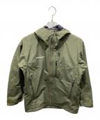 MAMMUTマムート）の古着「Ayako Pro HS Hooded Jacket」｜グリーン