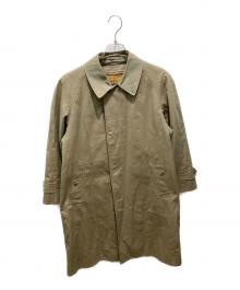 Burberry's（バーバリー）の古着「玉虫ステンカラーコート」｜ブラウン