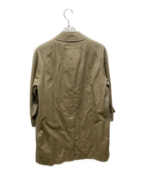 Burberry's（バーバリー）Burberry's (バーバリーズ) 玉虫ステンカラーコート ブラウン サイズ: 88-160の古着・服飾アイテム