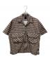 DAIWA PIER39（ダイワ ピア39）の古着「Tech Regular Collar Shirts S/S」｜ブラウン