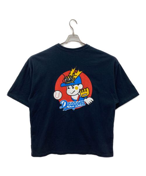 KEBOZ（ケボズ）KEBOZ (ケボズ) 半袖カットソー ネイビー サイズ:Lの古着・服飾アイテム
