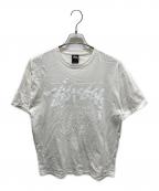 stussyステューシー）の古着「プリントTシャツ」｜ホワイト